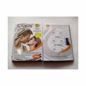 ORIGINAL CIALIS 20MG 6 TABLETS CARD MADE IN AUSTRALIA