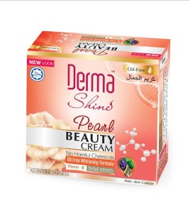 Original Dermashine Skin Pearl Beauty Cream Vitamin E Herbal Formula