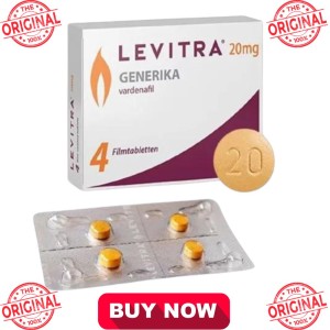 LEVITRA 20MG 4 Timing Delay Tablets-Made in GERMANY