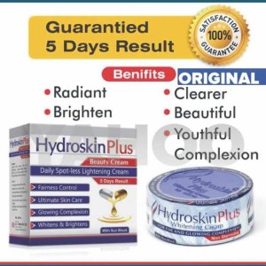 Original Hydroskin Plus Whitening Beauty Cream Daily Spot Less Lightening Cream