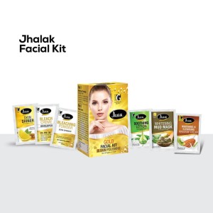 Original Jhalak Gold Facial & Skin Polish Trail Kit 5 Step Sachets