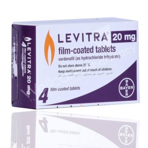 Original Levitra 20mg 4 Tablets Pack (Made In Germany)