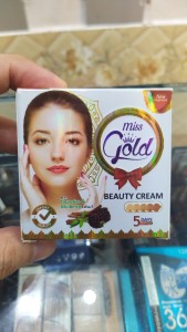Original Miss Gold Whitening Beauty Cream With Liquorice & Mulberry Extracts
