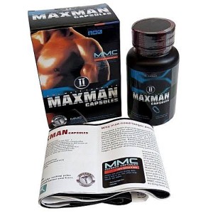 Original MMC Maxman ll Penis Enlargement 60 Capsules  Jar