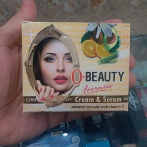 Original O·Beauty Fairness Cream+Serum Advance Formula With Vitamin E