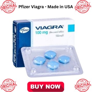 Original Pfizer Viagra 100 mg Timing Delay Tablets for Men - 4 Tablets