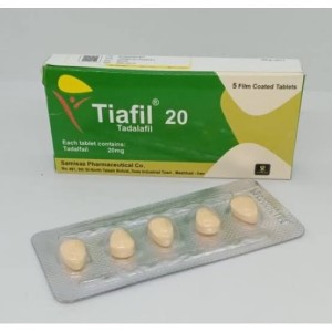Original Tiafil 20mg 5 Tablets For Men Made In Tehran