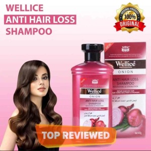 Original Wellice Onion Anti Hair Loss Shampoo 400ml