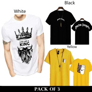 Pack Of 3 T-Shirts For Mens