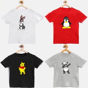 Pack of 3 Printed Summer T Shirt  For Kids By Khokhar Stockists