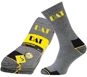 Pack of 12 - DAT Brand Winter Socks for Men/Boys