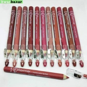 PACK OF 12 Matte lipstick Pencils nude shades long lasting with sharpner.