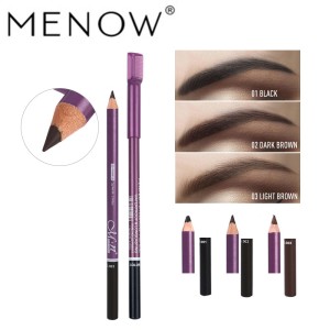 Pack of 2 - Menow Eyebrow Pencil - Brown and Black