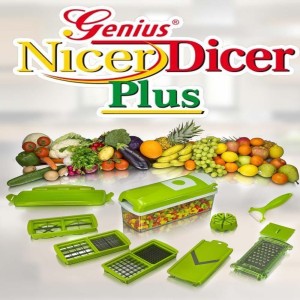 Pack Of 2 Genius Nicer Dicer Plus