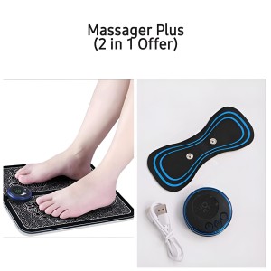Pack Of 2 Massagers Mini Massager Plus Foot Massager