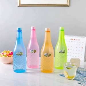 (Pack of 4) Jumbo Water Bottle, 1.2L Super Cool Water
