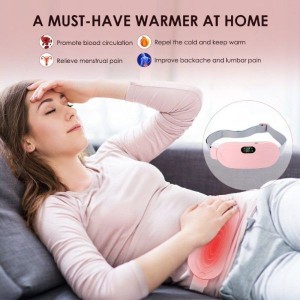Period Cramps Heating And Vibrating Digital Period Pad Women’s Care Pain Relief.
