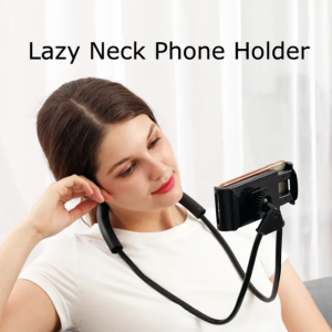 Popular Flexible Mobile Phone Holder Hanging Neck Lazy Necklace Bracket 360 Degree Phones Holder