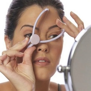 Portable Mini Women Facial Hair Remover Spring Threading Epilator Face Cheeks Eyebrow Epilator Tools