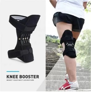 Power Knee Joint Support Knee Pads Breathable Power Lift Joint Support Bandage Knee Pad Power Knee Stabilizer Pads Spring Force Knee Booste
