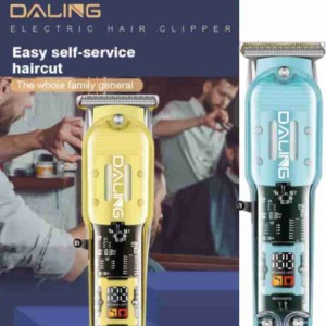 Powerful cordless 100-240v hair clipper rechargeable professional barber hair trimmer for men electric hair cutting machine kit