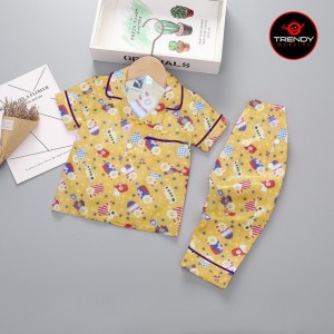 Printed Night Suit For Kids
