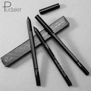 Pudaier Pencil Gel Black Long Lasting Eyeliner Cosmetic Makeup Eye Liner Pen