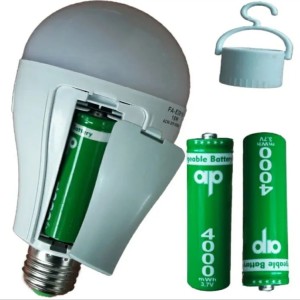 Rechargeable Emergency Led Light With Two Rechargeable Batteries