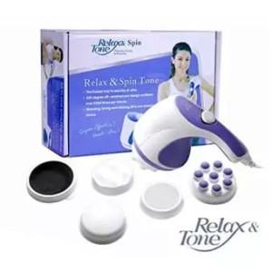 Relax & Spin Tone Powerfull Full Body Massager for Muscles Relief, Fat Burning, Reduces Weight, Stress Reduce