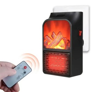 Remote Control Winter New Flame Heater Heater Household Mini Heater Bedroom Office Dormitory Mobile Small Air Conditioner