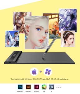 S640 Graphic Tablet Drawing Tablet 6x4 inch Graphics Drawing Tablet Pen Tablet 8192 Levels
