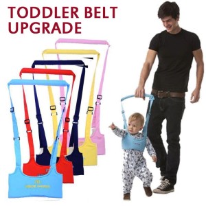 Safe Keeper Baby Harness Sling Boy Girsls Toddler Learning Walking Leashes Care Infant Aid Walking Assistant Belt Anti Lost (Multicolor)