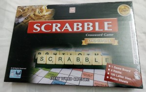 Scrabble - Crossword Game - 2-4 players - 100 letter tiles - 4 racks