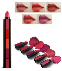 Set of 5 Mini Size Pen Style Matte Lipsticks