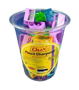 Sharpeners - 50 pieces - Jar Packaging - Premium quality pencil sharpners