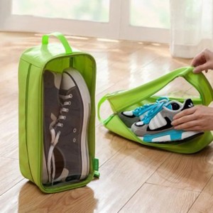 Shoe Pouch Waterproof Portable Shoe Bag Organizer Travel Dustproof Breathable Shoe Storage Bag For Travel