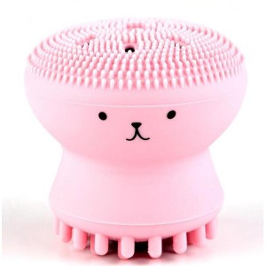 Silicone Octopus Facial Cleanser Brush Deep Cleaning Face Skin Care Scrubber Massage