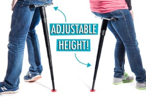 Sit Portable Lightweight Adjustable Folding Stool Up