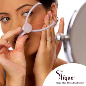 Slique Hair Threading Machine , Facial Hair Remover Depilador DIY Hair Spring Threading Epilator For Lip Eyebrows