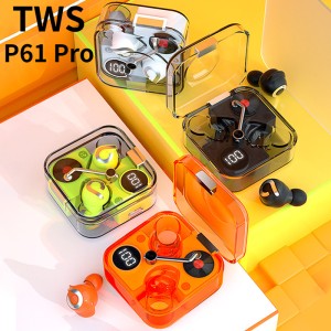 Special Price P61 Pro ENC Noise Cancelling Earbuds TWS Gaming In-ear Earphones Wireless Gift 2023