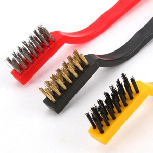 Steel wire brush (pack of 3)