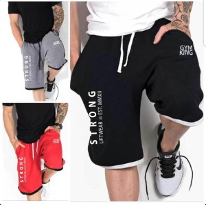 Pack of 3 Strong Printed Gym Shorts For Men
