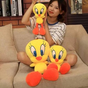 Tweety Plush Stuffed Toy Multiple Sizes Stress Relief Pillow Toys for Kids
