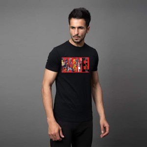 T shirt Marvel Half Sleeves Printed Round neck Shirt For Men