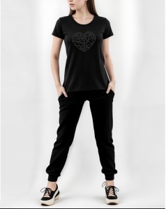 Tracksuit for Girls & Women printed half Sleeve T-Shirt & Trouser for Summer Collection Elegant Trendy Wear