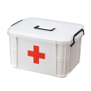 Transparent Plastic Medicine/Pills Storage Box/Organizer/First Aid Kit/Medicine Box