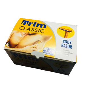 Trim classic Hygiene Razor with Comb (3 Razor)