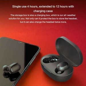 TWS Xiaomi Redmi Airdots 2 / Earbuds / Headset / Bluetooth / Earphone / Original / Wireless Stereo Bass Sound Earbuds Bluetooth V5.0 for iOS and Andro