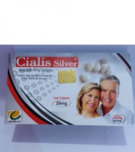 Cialis 20mg Silver 6 Timing Delay Tablets Card Silver Made In UK