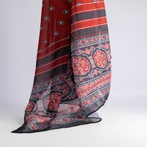 Valerie head scarves/stoles are designed to be lightweight, non-slippery, and breathable.